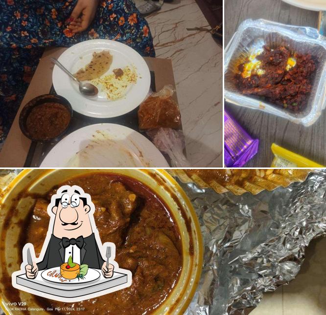 Food at Sonak Restaurant