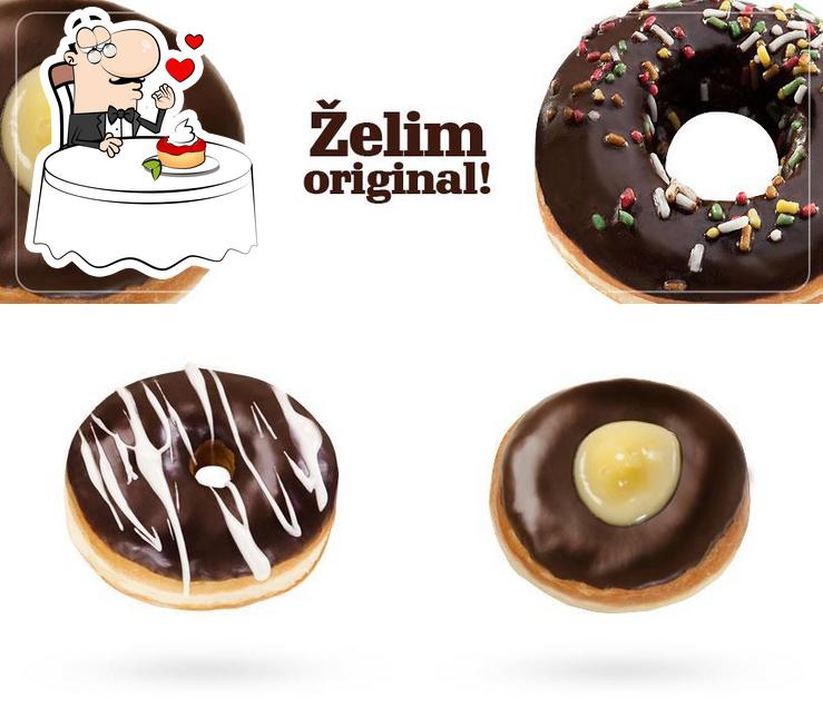 American Donut offre un'ampia varietà di dolci