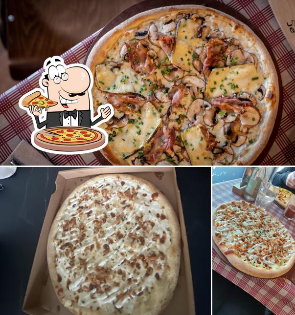 Essayez des pizzas à Basilic & Co - pizzas de terroirs
