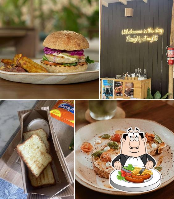 Food at Bloom & Brew