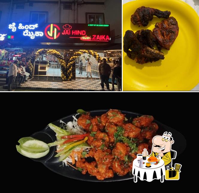 The picture of Jai Hind Zaika Restaurant’s food and exterior