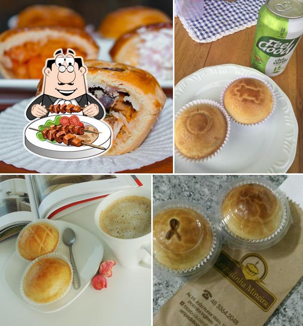 Sanduíche de carne de porco desfiada em Empadinha Mineira