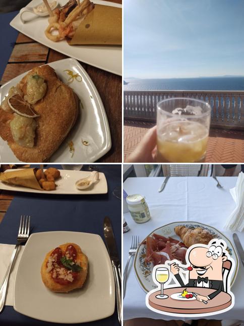 Cibo al Hotel Villa Garden