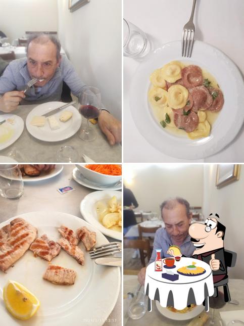 Piatto di formaggi al Bar Ristorante Faga