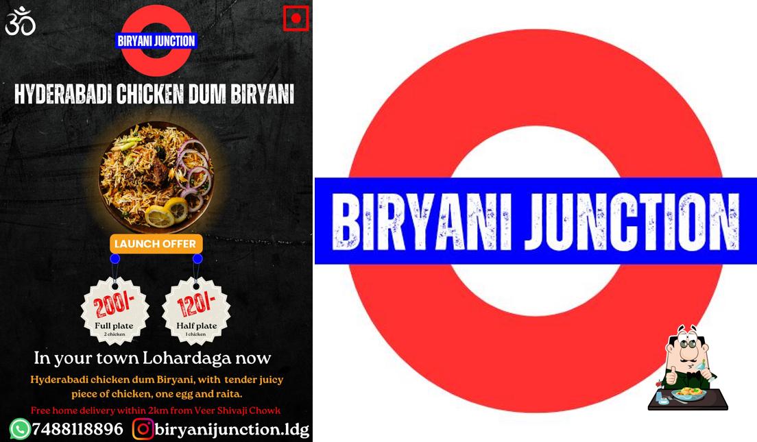 Food at Biryani Junction Lohardaga