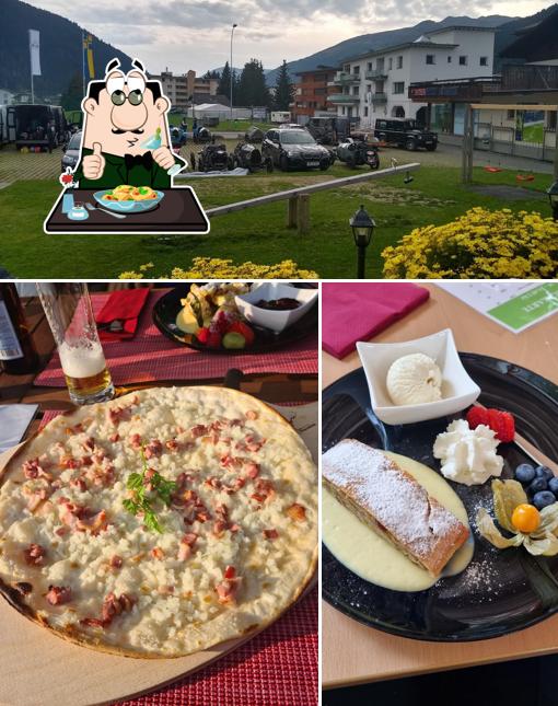 Tra le diverse cose da Restaurant Bünda si possono trovare la cibo e esterno