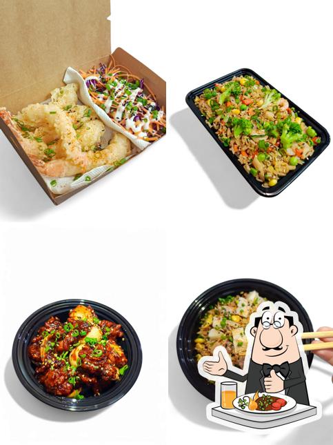 Food at IKARI (pan asian)