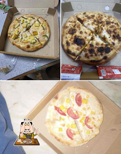 Try out pizza at Kingdoms Pizza