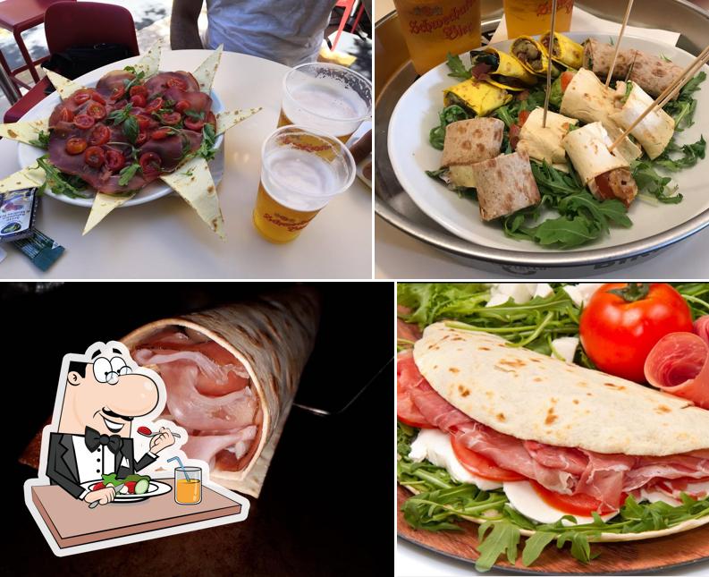 Platti al La Caveja Piadineria Lignano Pineta