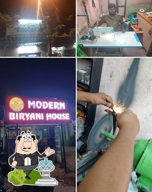 The exterior of Modern Biryani House