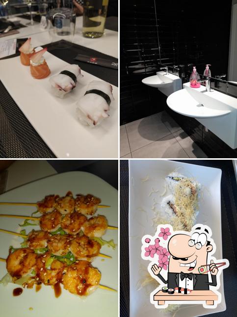 Prova le diverse opzioni di sushi