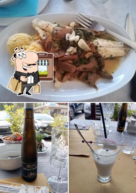 Guarda la foto che presenta la esterno e bevanda di Ristorante La Brasca