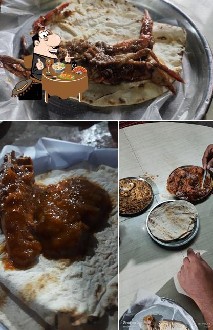 Food at Subbarao Dhaba