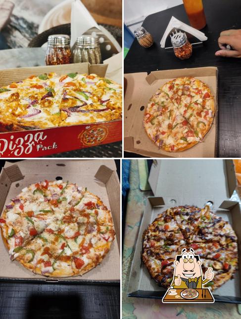 Try out pizza at The Pizza Caffe