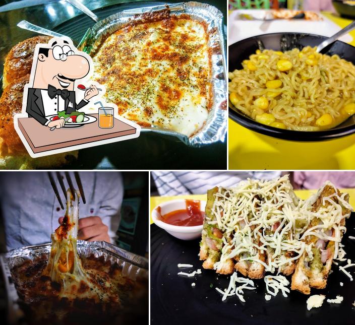 Food at The Wadapav Cafe