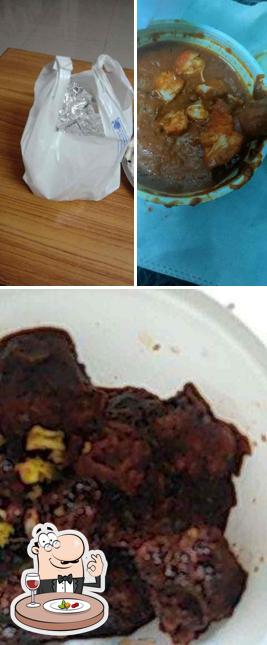 Food at Zaki's Bawarchi