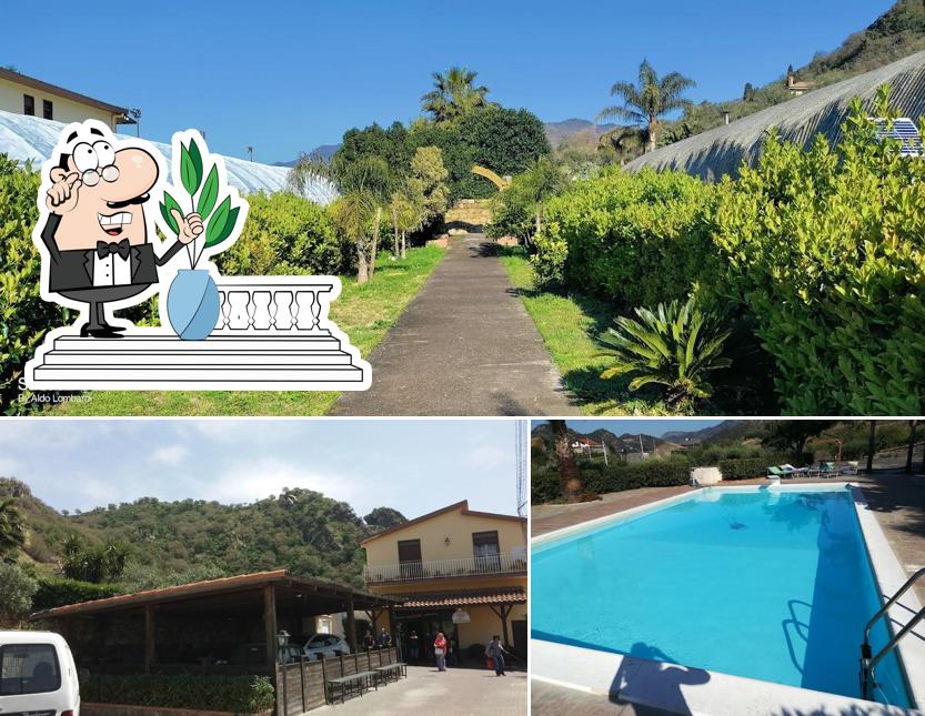 Gli esterni di Agriturismo, Bedandbreakfast, Ghiritina