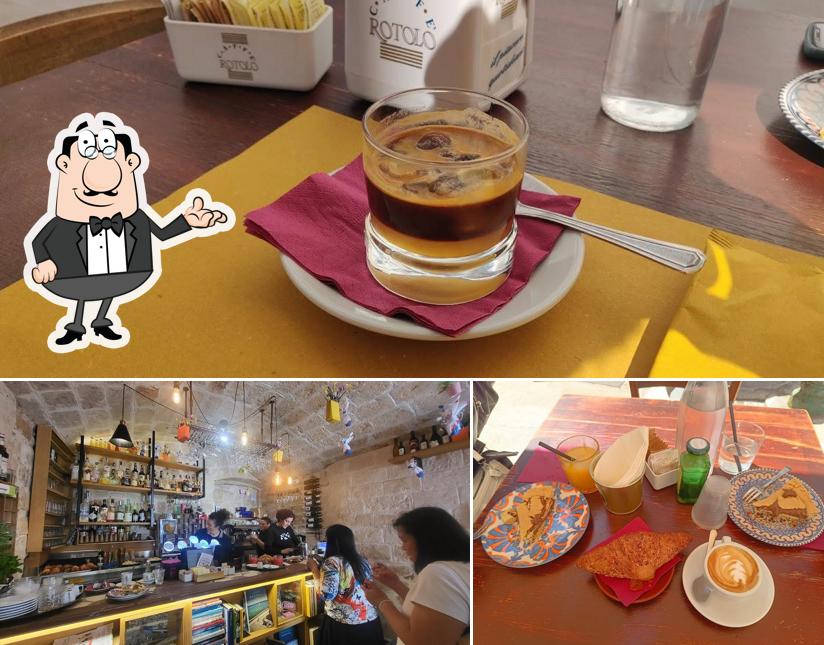 Gli interni di Caffè Letterario Monopoli