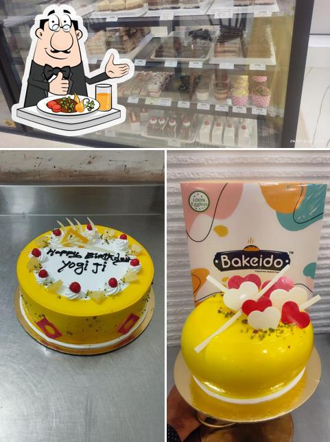 The photo of Bakeido - Best Cake Shop in Indirapuram - Best Bakery in Indirapuram - Best Cafe in Indirapuram’s food and interior