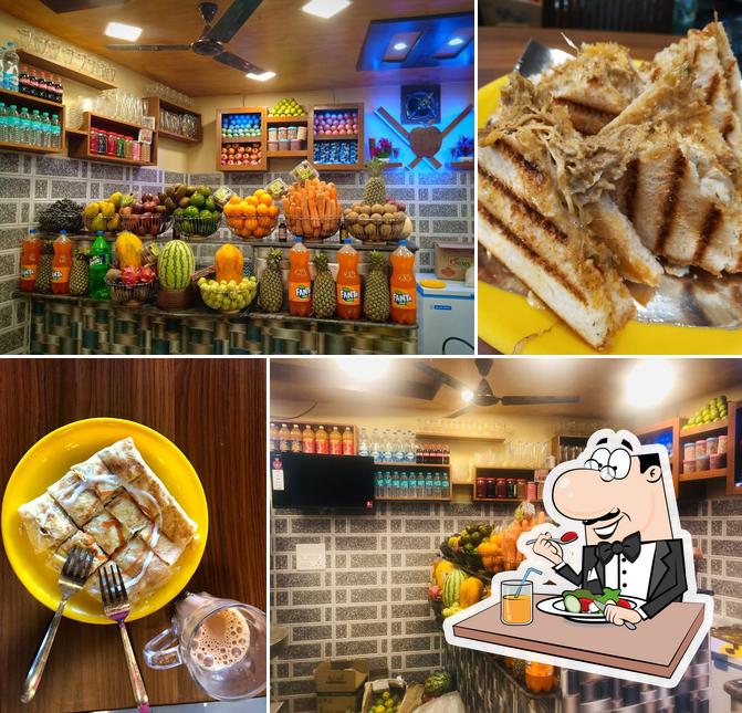 Food at Piper cafe