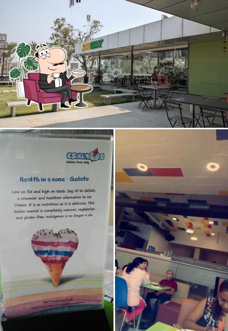 The interior of Cafe Sandwicho