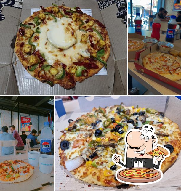 Get different types of pizza