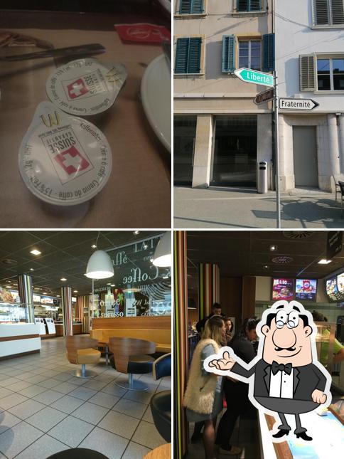 Siediti a un tavolo di McDonald’s