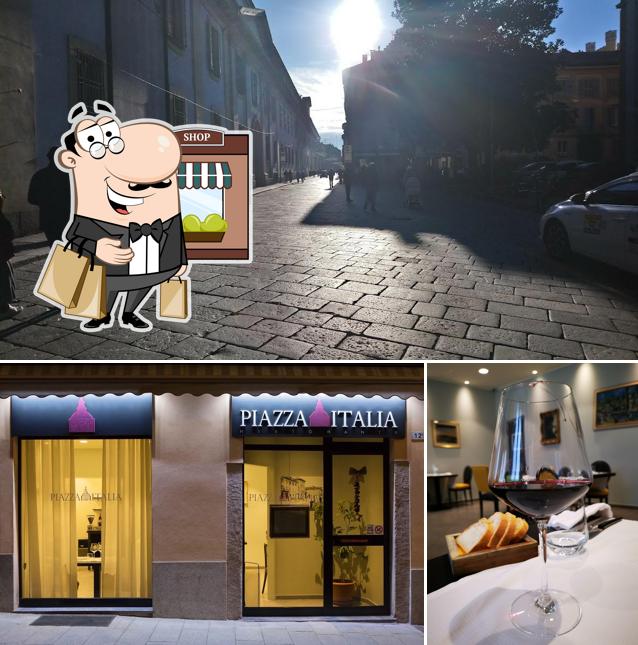 Gli esterni di Ristorante Piazza Italia