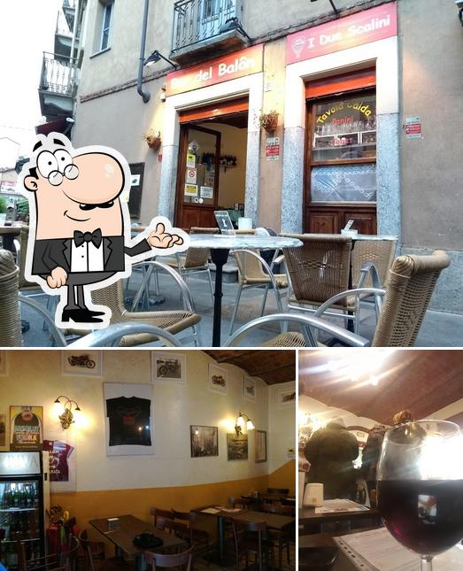 Dai un'occhiata agli interni di Bar del Balon I Due Scalini