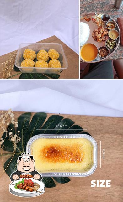 Creme brulee at Happie Tummy Agarvado