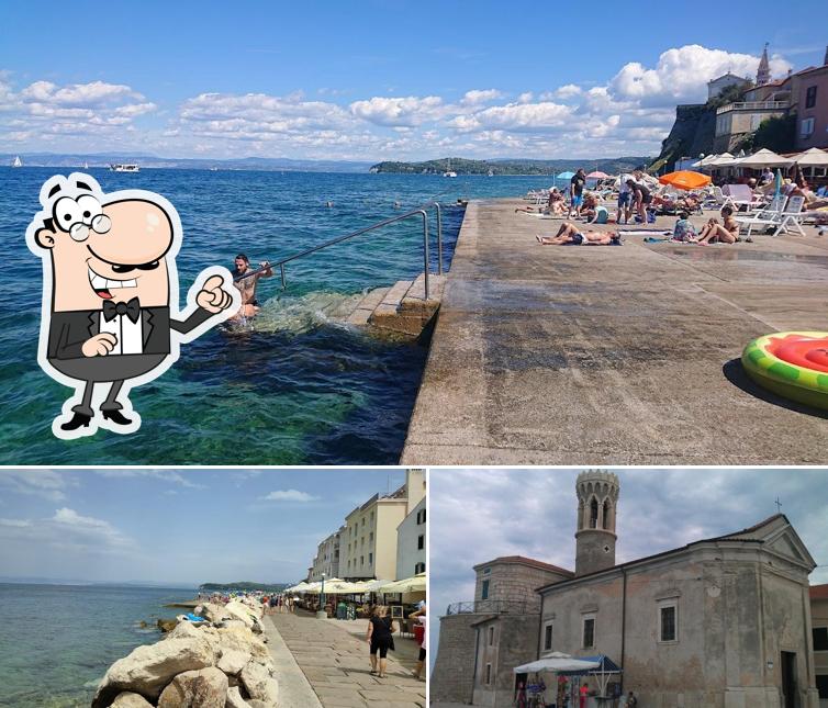 Gli esterni di Punta Caffe