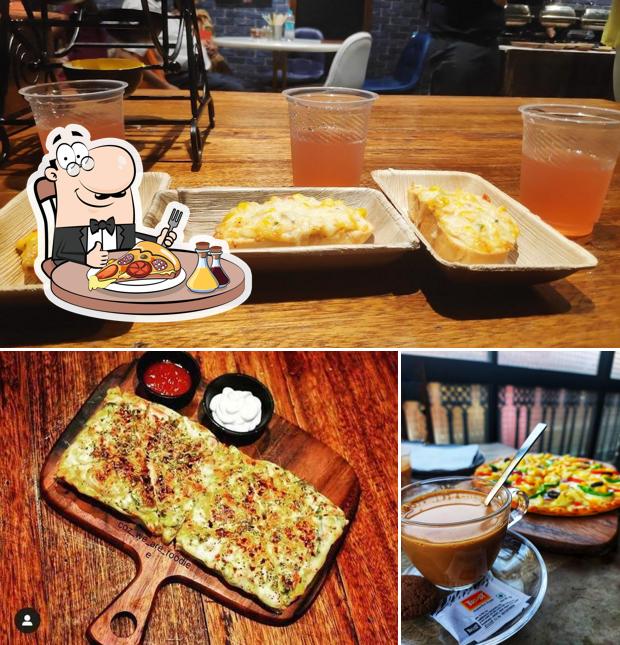 Order pizza at Cafe Bellevue OG