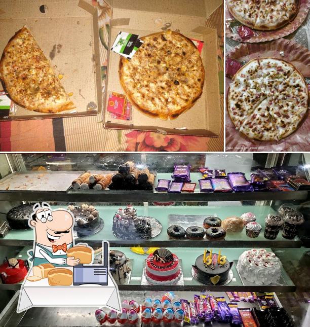 Garlic bread at Cake Walk