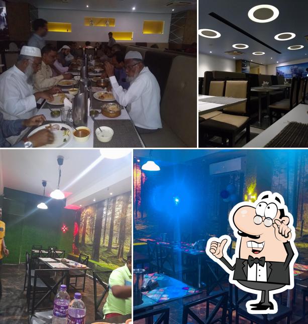 The interior of Hotel Hindustan Grand