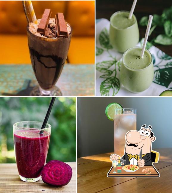 Chocolate mousse at Nakshathira juice and snacks