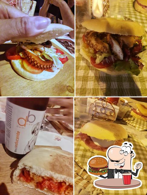 Prova un hamburger a Non solo Puccia