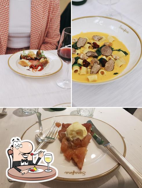 Cibo al Osteria Serafina