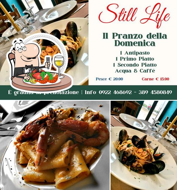 Prenditi la cucina di mare a Pizzeria Ristorante Still Life 2.0