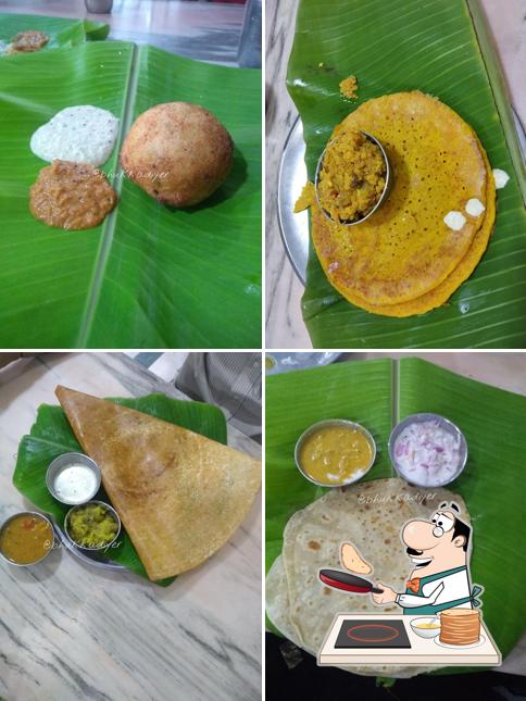 Pancakes at Udupi hotel