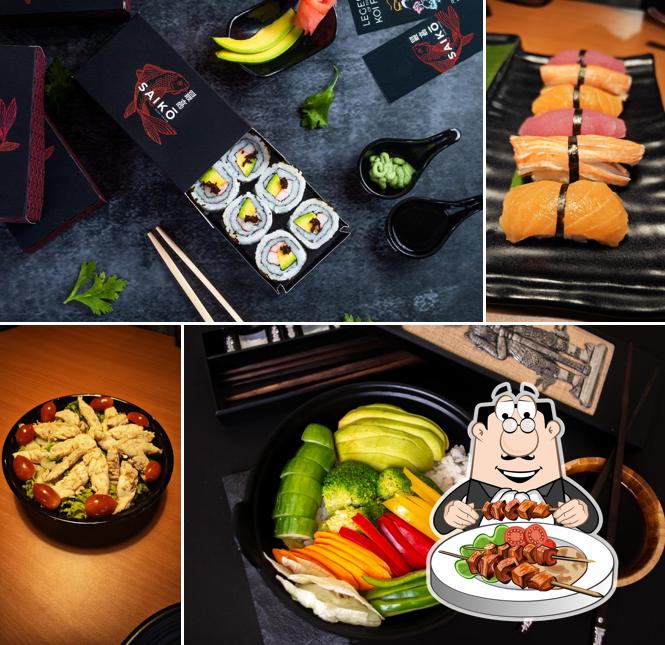 Meals at Saiko Sushi House