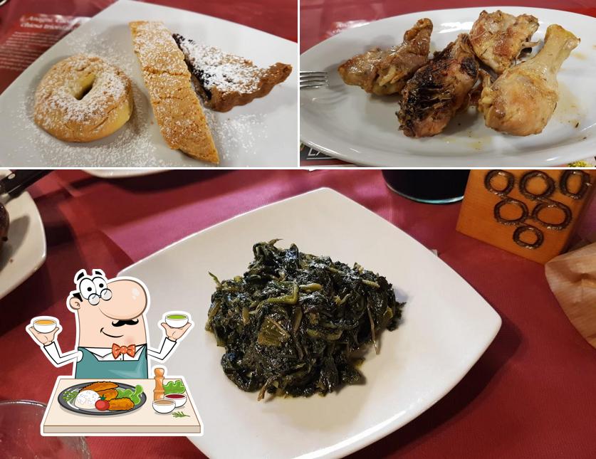 Platti al Trattoria del Grappolo d'Oro