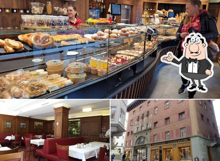 Gli interni di Cafè, Bäckerei & Confiserie Hanselmann