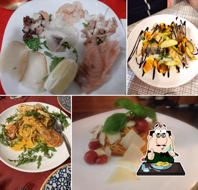 Platti al Osteria del gusto