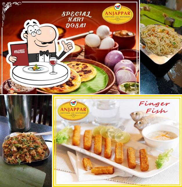Food at Anjappar Chettinadu Restaurant - Home Delivery & Outdoor Catering