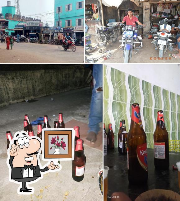 The picture of interior and exterior at Bar