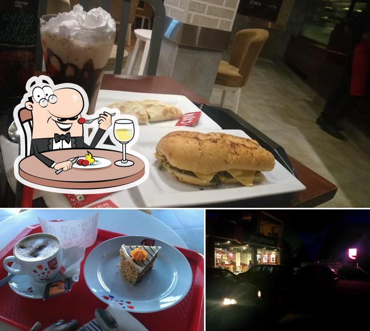 Food at Café Coffee Day