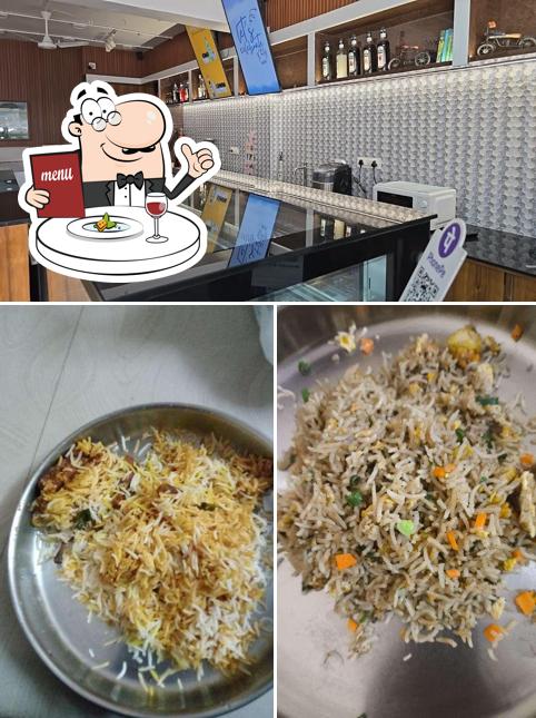 This is the image depicting food and interior at Simple Café