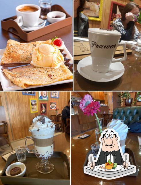 Platos en Casa da Velha Bruxa