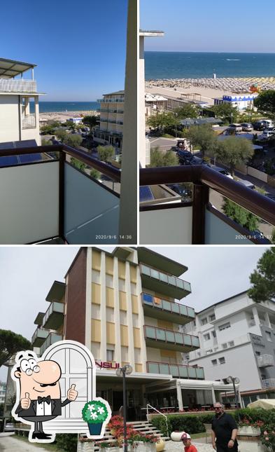 Puoi goderti l'aria fresca dal dehors di Hotel Consul