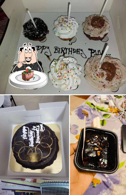 Chocolate cake at Kaati Zone Rolls And Wraps